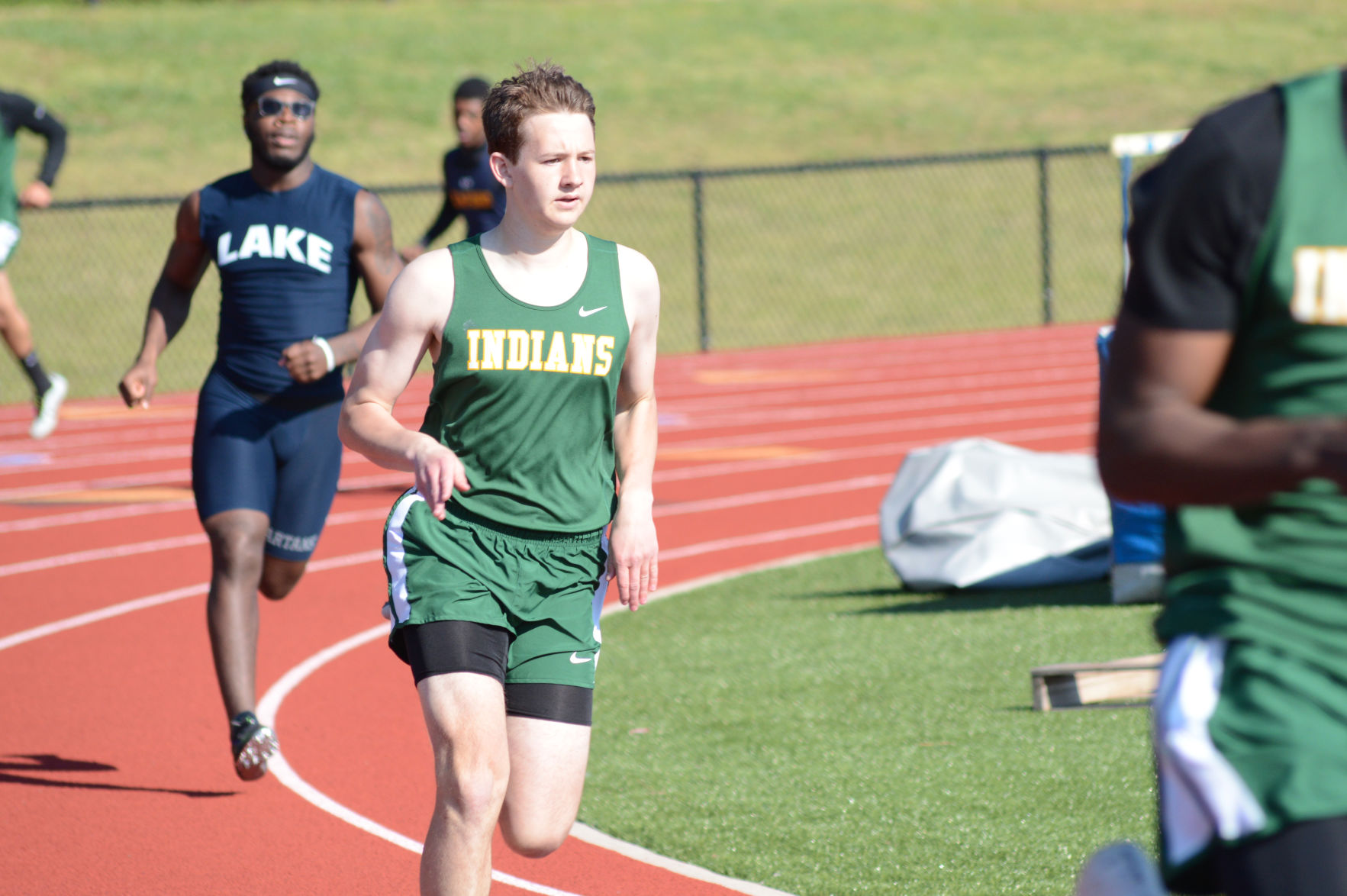 Joshua Carter running